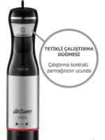 Arzum AR1157-S Forte Multi Blender Seti Siyah - Görsel 2