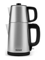 Homend Royaltea 1728H Çay Makinesi - 0,95 L Demlik ve 1,8 L Su Isıtıcı, Paslanmaz Çelik, Hızlı Demleme ve Enerji Tasarruflu Teknoloji - Görsel 4