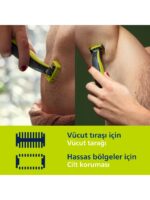 Philips Qp2824/10 Oneblade Yüz ve Vücut Şekilendirici - Görsel 7