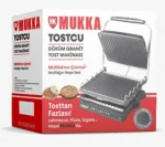 MUKKA Tostcu Gerçek Döküm Granit Tost Makinesi