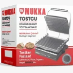 MUKKA Tostcu Gerçek Döküm Granit Tost Makinesi