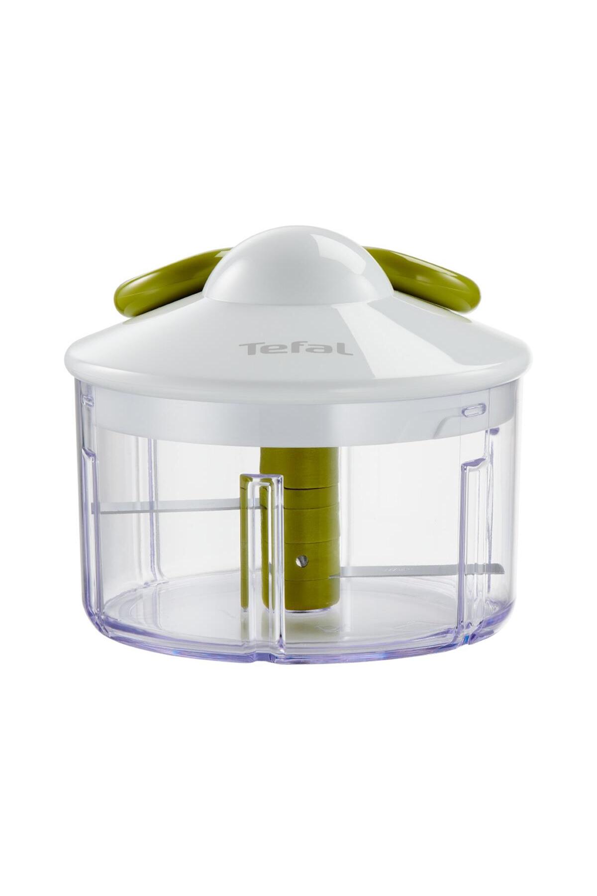 1_org_zoom K1330404 Manuel 500 ml Kapasiteli Rondo ve Doğrayıcı Beyaz - Sarı - 2100105213 - Görsel 1