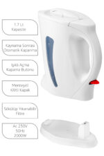 Nova Su Isıtıcı Kettle Beyaz - Görsel 2