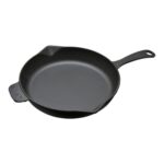 Demir Döküm 28 Cm Metal Kulplu Kızartma Tavası