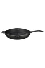 Yuvarlak Izgara Tava Metal Saplı 28 cm