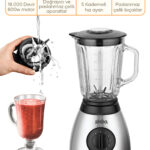 SHB-3113 600 W Öğütücü Ve Cam Blender
