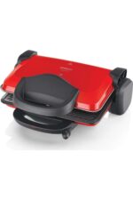 Sultane Izgara ve Tost Makinesi 4 Dilim Kapasiteli 1800W Kırmızı - AR2007 - Görsel 2