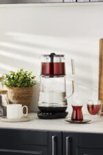 Royaltea 1746h Konuşan Cam Çay Makinesi Siyah - Görsel 2