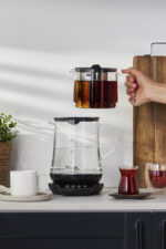 Royaltea 1746h Konuşan Cam Çay Makinesi Siyah - Görsel 4