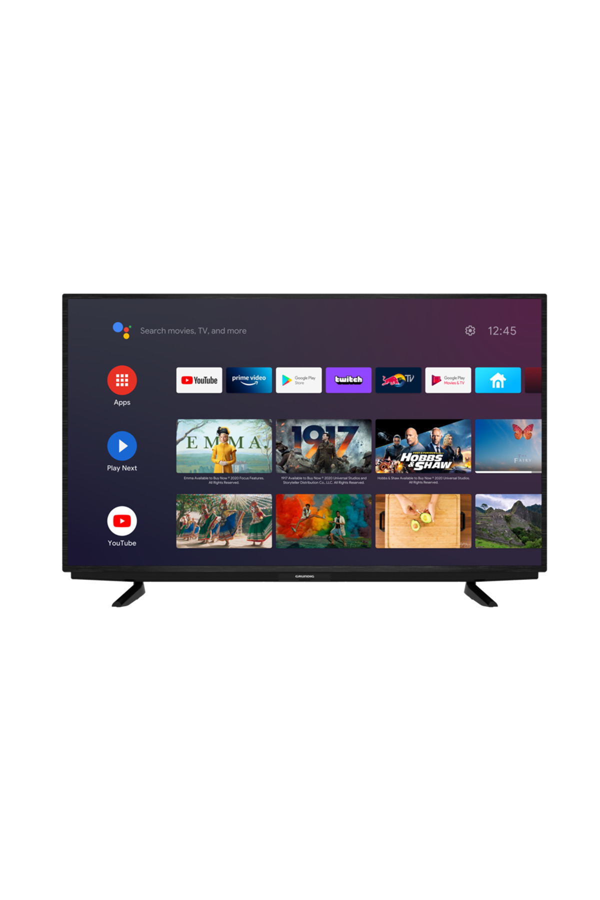 1_org_zoom 55 Ggu 7880 B 4k Ultra Hd 55" 140 Ekran Uydu Alıcılı Android Smart Led Tv - Görsel 1
