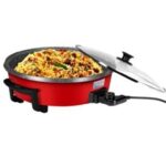 Sc-240 Pitava 1200 Watt 7 Litre 40 Cm Pizza Tenceresi - Kırmızı