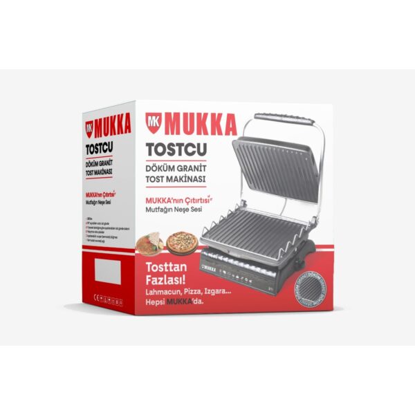 Tostcu Gerçek Döküm Granit Tost Makinesi