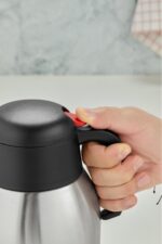 2 Litre Çift Kat Paslanmaz Çelik Termos 12-24 Saat Soğuk, 8-12 Saat Sıcak Tutma - Görsel 3
