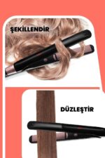 Mila Dijital Ekran Keratin Seramik Ince Plakalı Saç Düzleştirici Ve Şekillendirici Gm7172 - Görsel 7