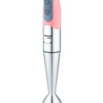 Voltox Çelik Uçlu Çubuk Blender Kalın Bıçaklı Pembe