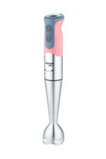 Voltox Çelik Uçlu Çubuk Blender Kalın Bıçaklı Pembe