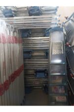 Kanat 5 1 Basamaklı Kanatlı Galvanizli Merdiven - Görsel 3