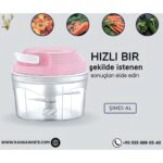 House Ipli El Rondosu Karışık Renk Kırmızı