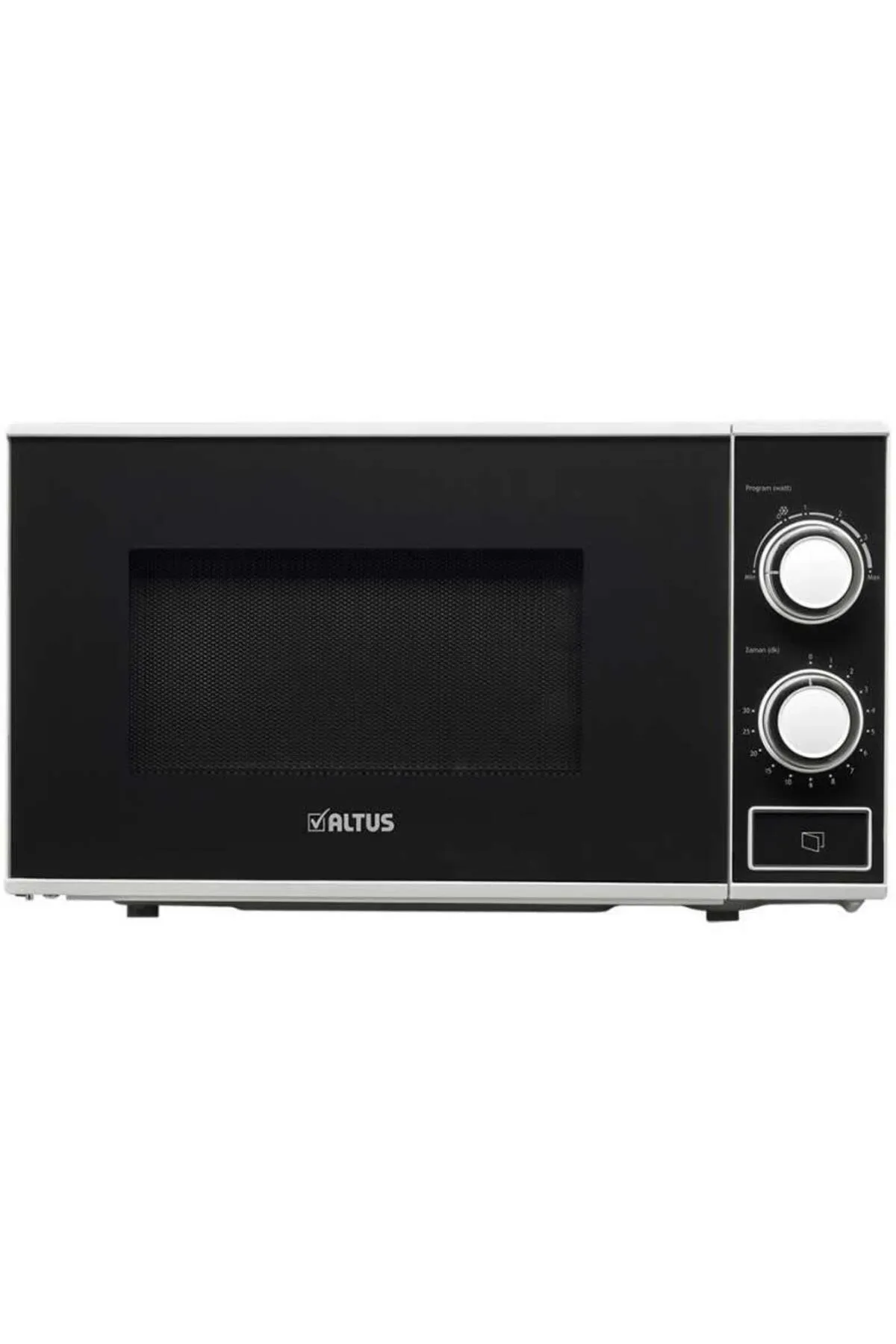 1_org_zoom Almd 20 Siyah Panel 20 Litre Mikrodalga Fırın - Görsel 1