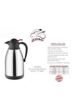 Çiftkatlı Çelik Termos 2 Lt - Görsel 2