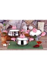 6 Parça Favori Set Elma Şekeri Renk - Görsel 2