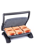 T28e Tostadoy Granit 1800W Izgara ve Tost Makinesi Violet - Görsel 5