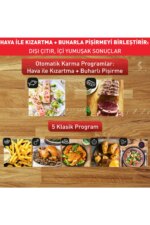 Easy Fry Grill & Steam 7 Programlı Az Yağlı Fritöz - 6,5 Litre - Görsel 6